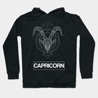 Capricorn Zodiac Constellation Hoodie